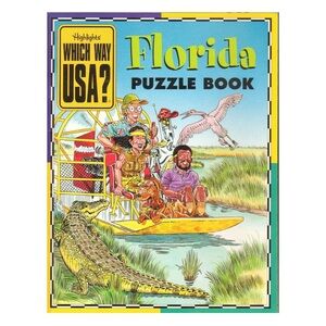 NWT Highlights Which Way Usa? Florida Puzzle Book